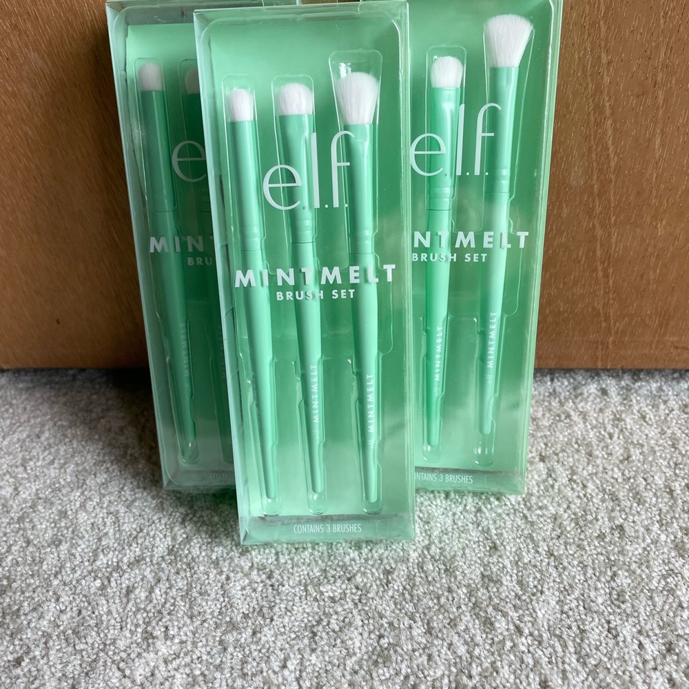 e.l.f. Mint Melt Brush Set